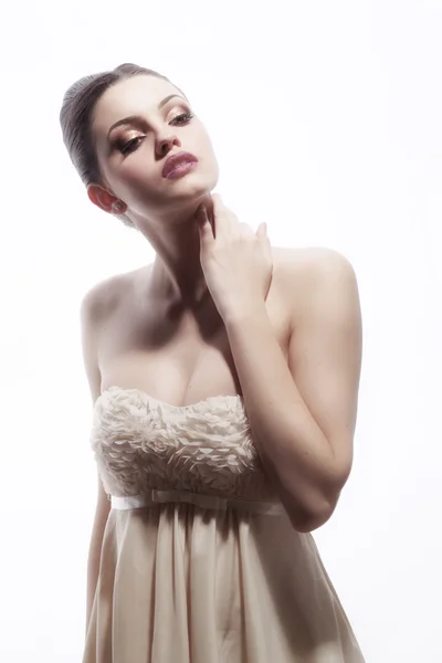 güzel kadın model Glamour portresi