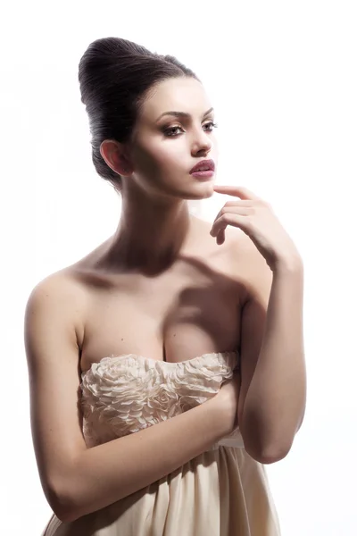 güzel kadın model Glamour portresi