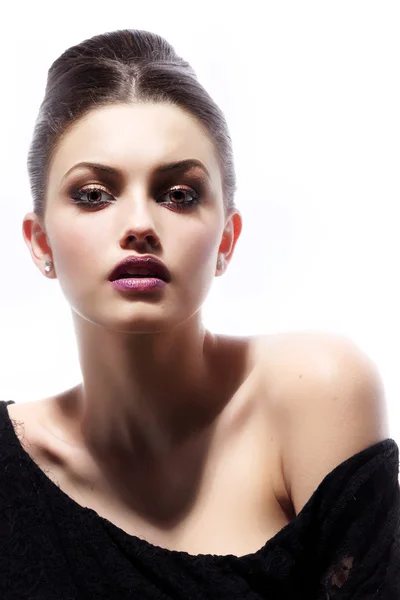 güzel kadın model Glamour portresi
