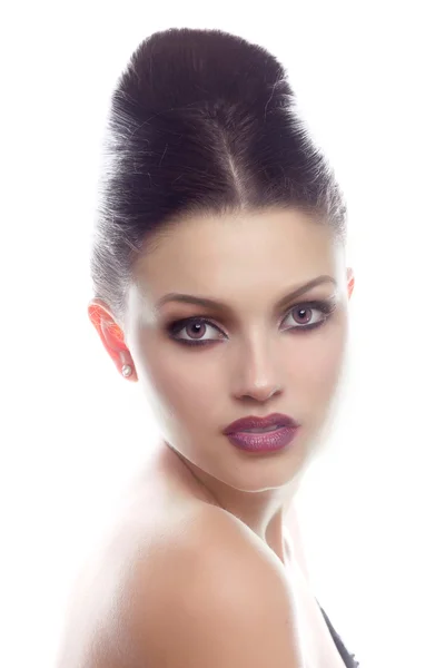 güzel kadın model Glamour portresi
