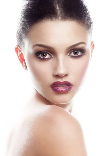 güzel kadın model Glamour portresi