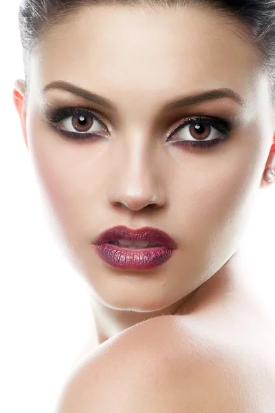 güzel kadın model Glamour portresi