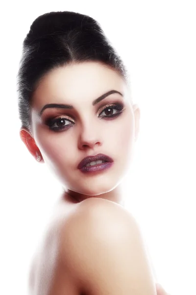 güzel kadın model Glamour portresi
