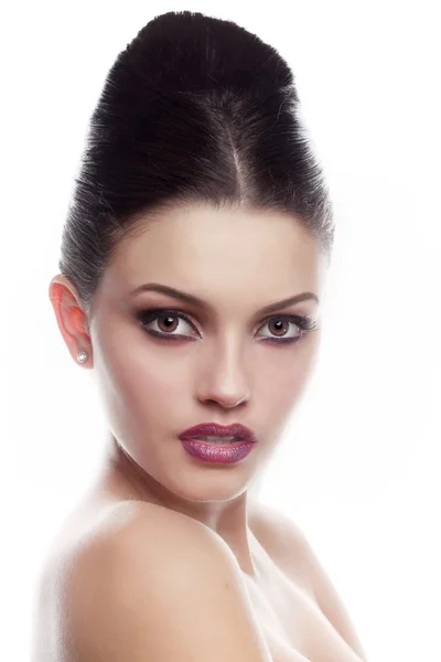 güzel kadın model Glamour portresi