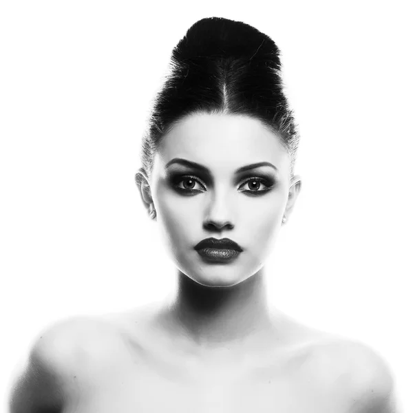 güzel kadın model Glamour portresi