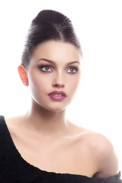 Güzel kadın modu Glamour portresi