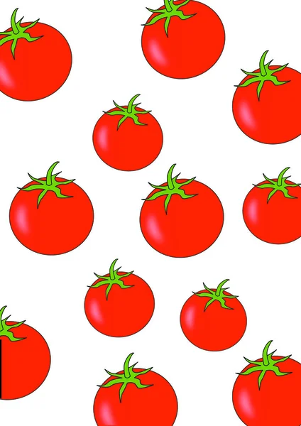 Gıda, besin, nesne, illüstrasyon, sebze, diyet, vejeteryan, domates