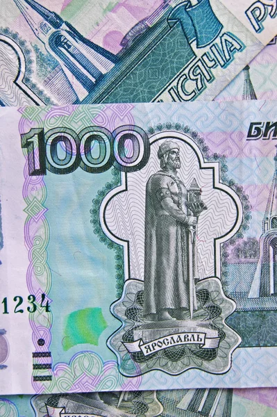 Currency, rubles, paper, russian, business, russia — Stock Photo, Image