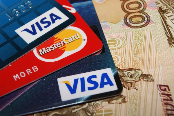 Visa, Mastercard, para