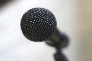 studio veya radyo istasyonu kayıt, mikrofon
