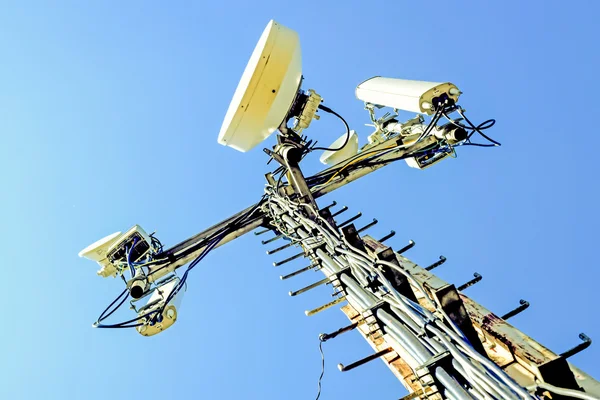 Basisstation antennes voor mobiele communicatie — Stockfoto