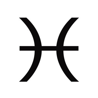 Beyaz zemin üzerinde ve burçlara işaretin