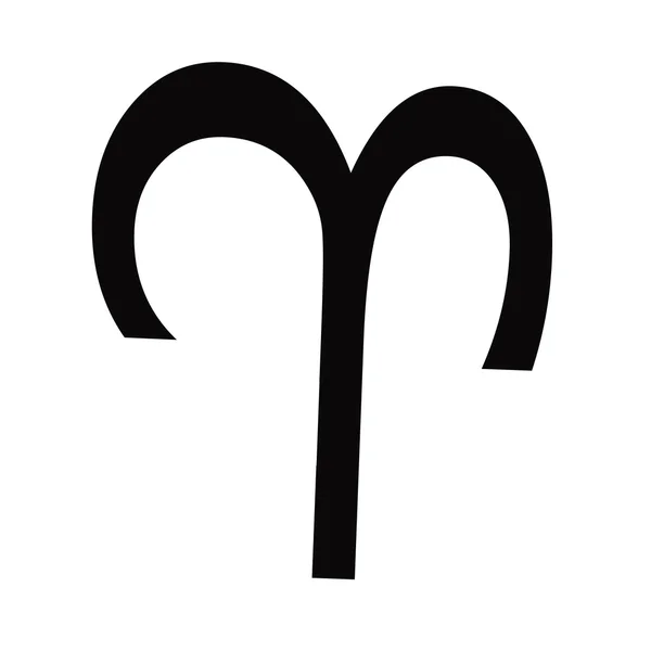 Zodiakalny znak na białym tle — Zdjęcie stockowe