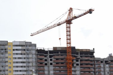 Yüksek binaların inşaatı