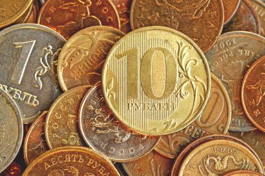 Rusya banka'nın 10 ruble