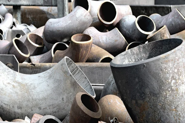 Borular ve Çelik hisse senedi virajlı — Stok fotoğraf