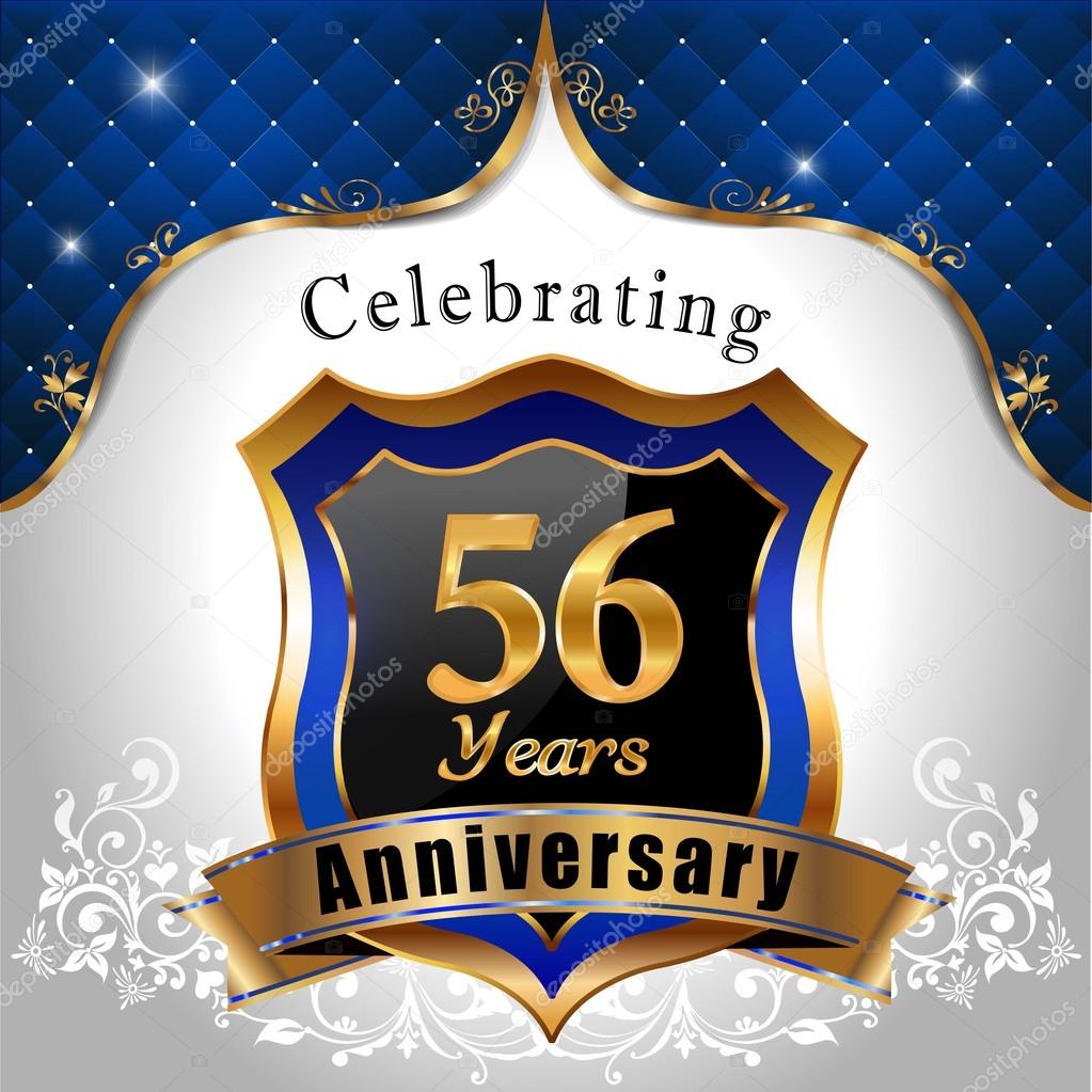 Celebrating 56 years anniversary