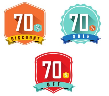 yüzde 70'inin satışı ve indirim