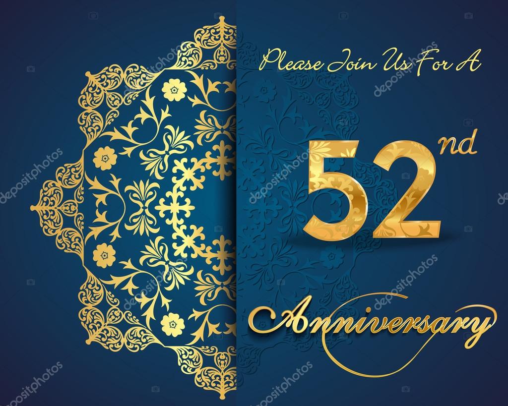 52 Anniversaire Images Vectorielles 52 Anniversaire Vecteurs Libres De Droits Depositphotos 52 Anniversaire Images Vectorielles 52 Anniversaire Vecteurs Libres De Droits Depositphotos