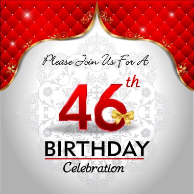 46 yaş doğum günü kutluyor