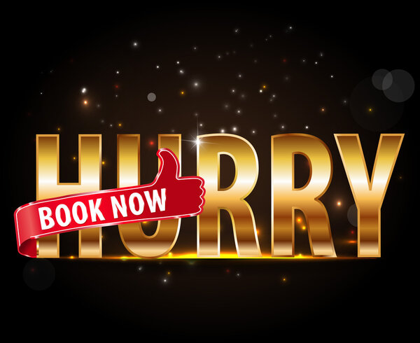 Hurry up book now, golden text