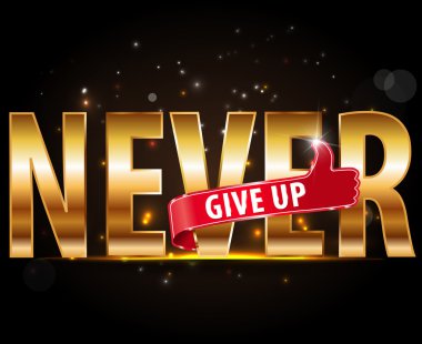 Hiç Give Up metin