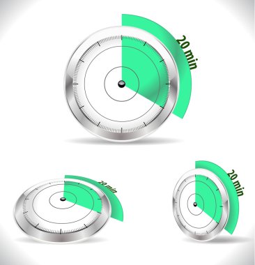 Yirmi dakika 20 dk zamanlayıcılar, alarm