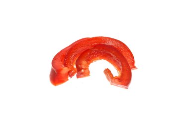 dolma biber beyaz arkaplanda izole edildi