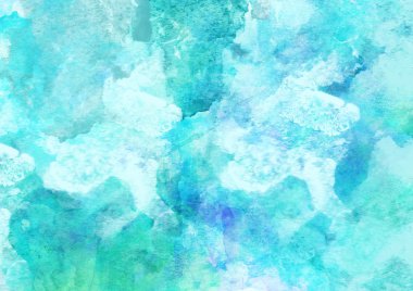 mavi suluboya arkaplan