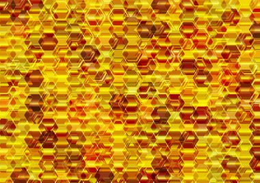 Altıgen renkli arka plan.