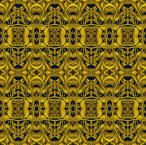 Luxe gouden naadloze patroon — Stockfoto
