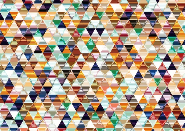 Fondo triangular brillante . — Foto de Stock