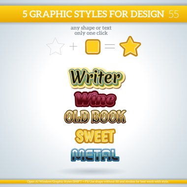 Metalik grafik stilleri