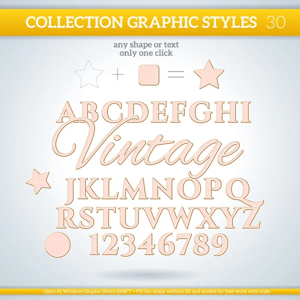 Vintage style grafiki — Wektor stockowy