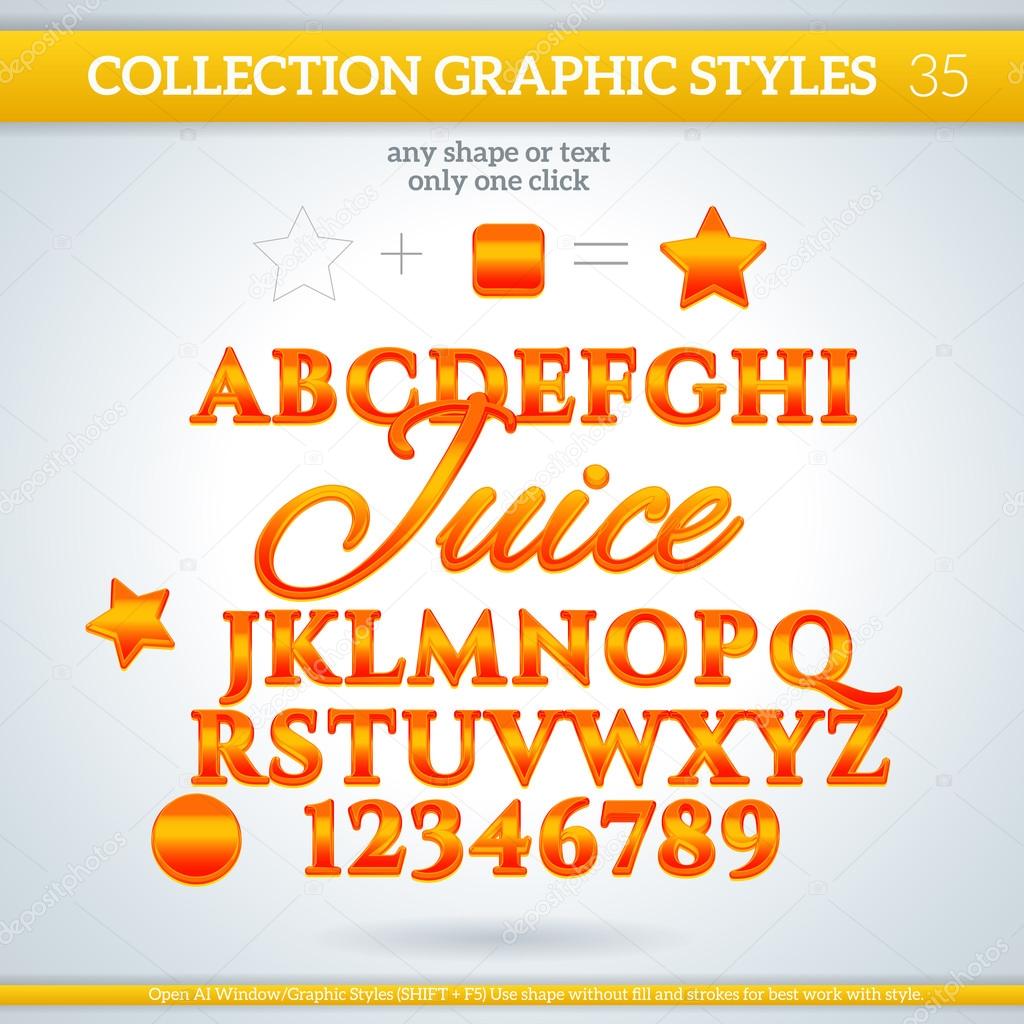 Juice Graphic Styles