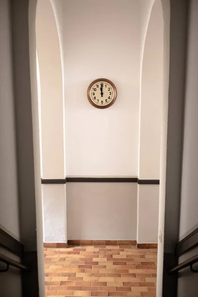 Reloj Portal Una Casa — Foto de Stock