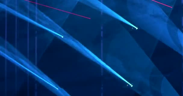 Luzes laser de disco — Vídeo de Stock