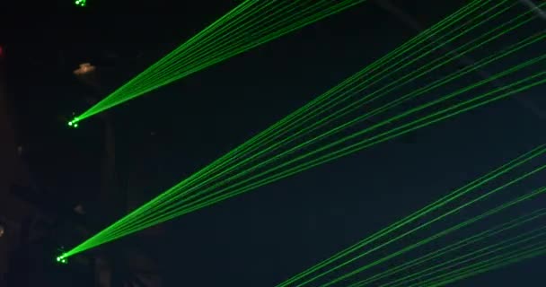 Lampes de scène laser vert 