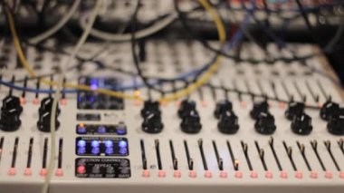 Kayıt stüdyosu modüler Analog ses sistemi