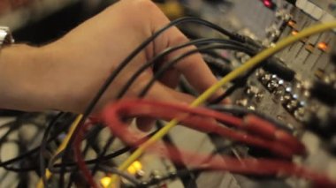 Kayıt stüdyosu modüler Analog ses sistemi