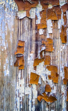 Kırık boya doku ahşap