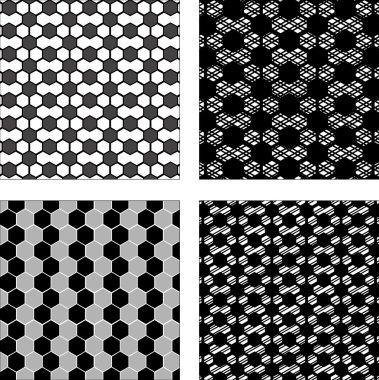 Siyah ve beyaz vektör futbol süsler, spor tema, AB ayarla