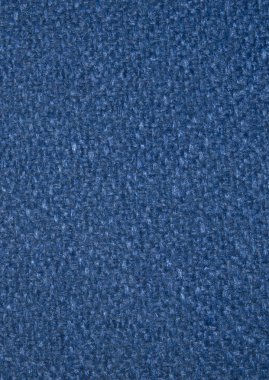 Mavi kumaş dokusu. Yapılan kumaş dokusuna tığ işi. Portre