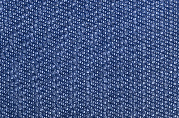 Texture denim blu. Tessuto per l'abbigliamento. Primo piano — Foto Stock
