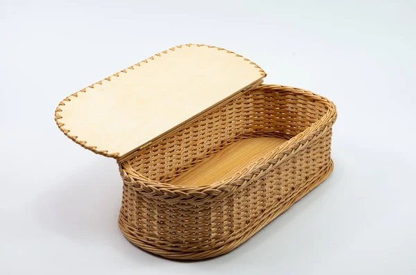 Weaver işi hasır kapaklı göğüsler, güzel.