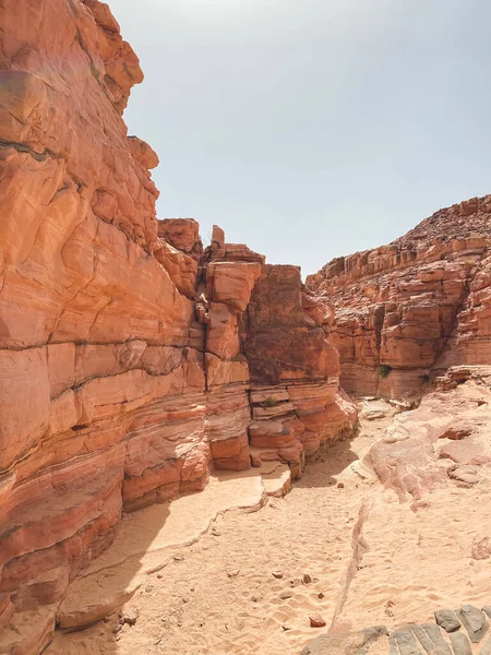 Fotografía móvil de Red Sandstone Canyon —  Fotos de Stock