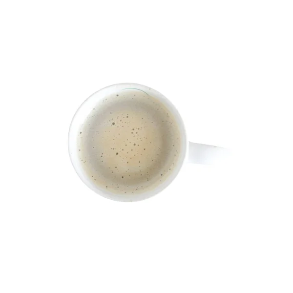 Tasse Café Sur Blanc — Photo