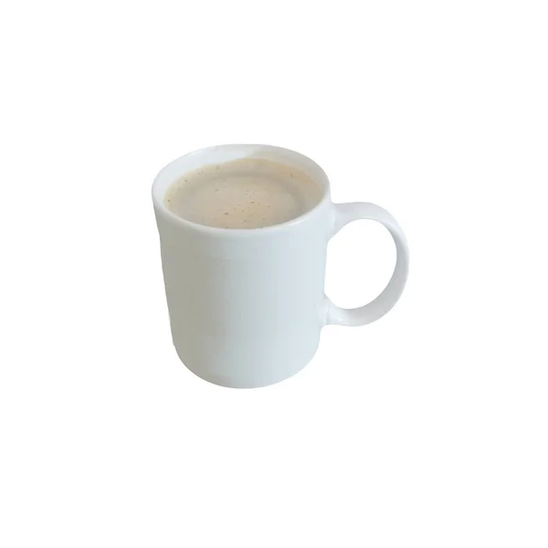 Kubek Kawy Biały — Zdjęcie stockowe