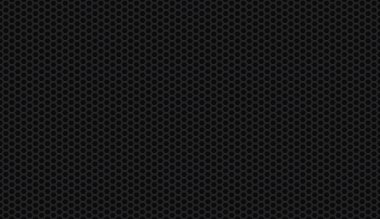 Seamless black honeycomb background
