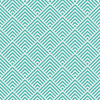 Sorunsuz nane ve beyaz art deco kare köşeli çift ayraçları tasarlamak vektör